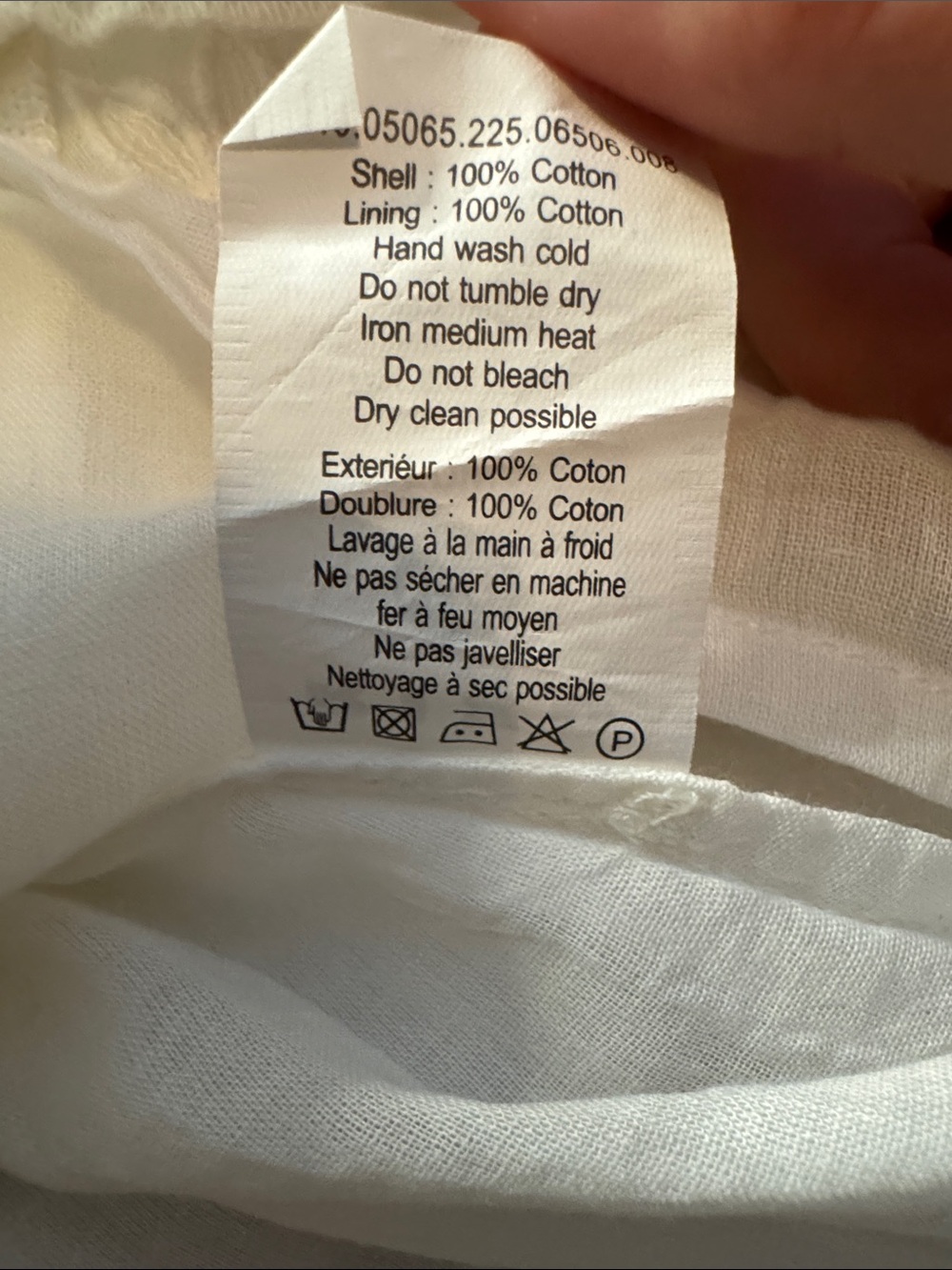 RIXO White Lace-Trim Button-Front Maxi Dress - Picture 4 of 4